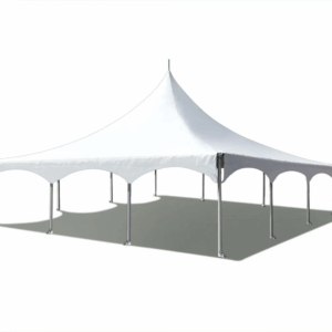 30' x 30' High Peak Frame Party Tent - White