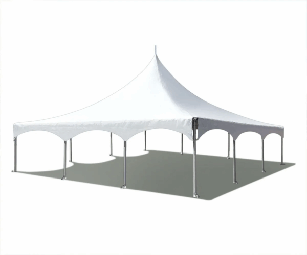 30' x 30' High Peak Frame Party Tent - White