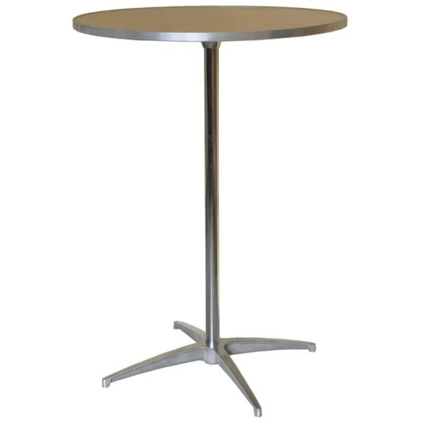 30 inches Round Adjustable Height Cocktail Bistro Table