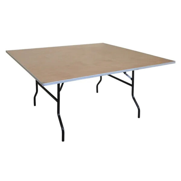36 inches  Square Wood Folding Commercial Table