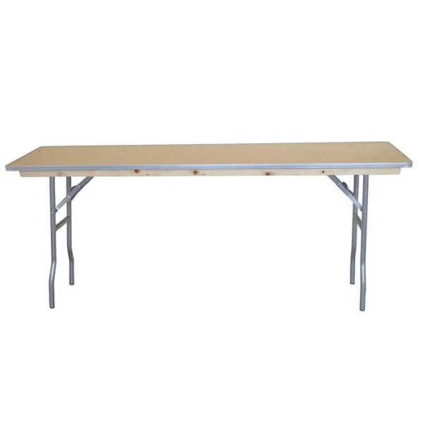 72 inches Rectangle Seminar Wood Folding Table