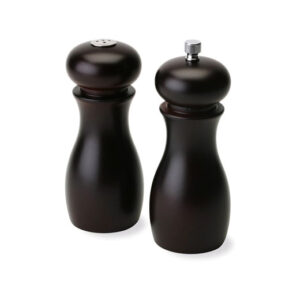 Cafe Pepper Mill and Salt Shaker Set