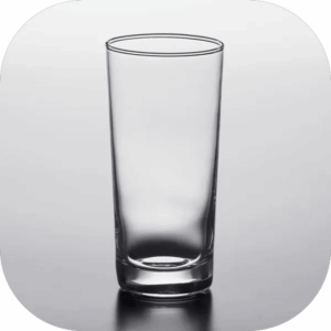 Acopa Straight Up 14 oz. Beverage Glass