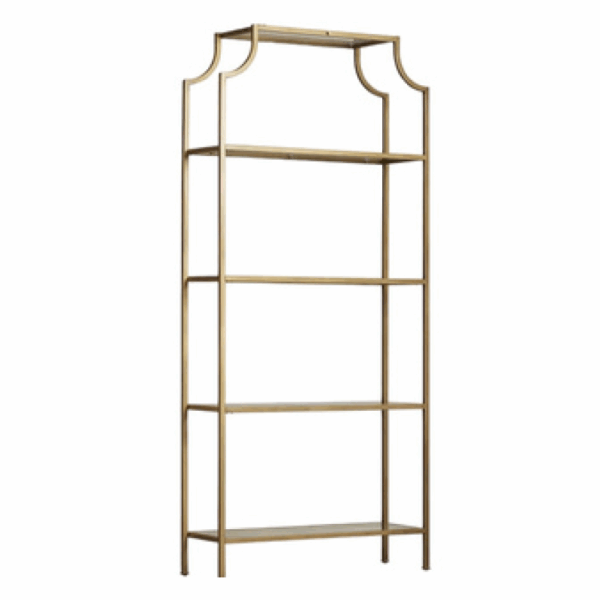 Gold Arch Bar Back