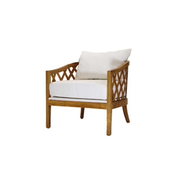 Lattice Teak Chair