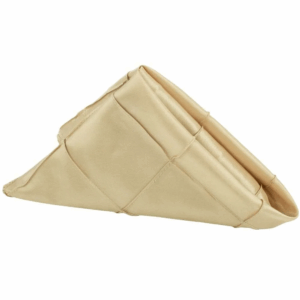 Pintuck Napkin 20"x20" - Champagne