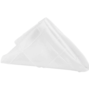 Pintuck Napkin 20"x20" - White