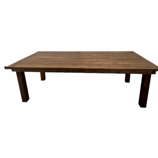 Rounded/Square Leg Farm Table - Image 2