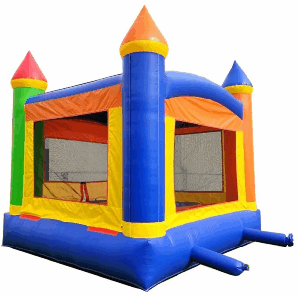 Rainbow Rainbow Bounce House