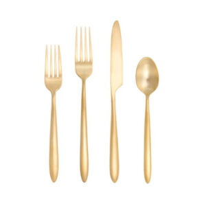 Velo Brushed Gold Flatware