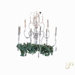 White Vintage Chandelier