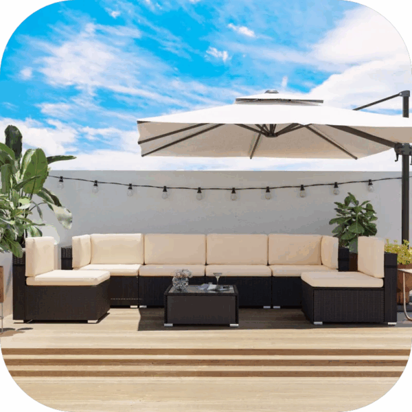 White Wicker Furniture