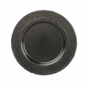 Arizona Grey Pleated Charger