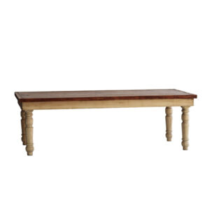 Rustic Country Table with Cherrywood Top
