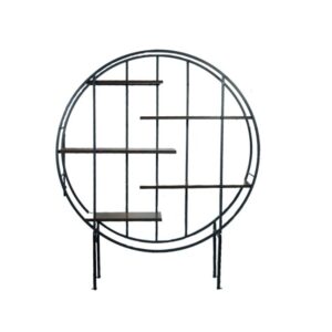 Circular Black Frame Back Bar
