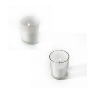 Clear and Frosted Votives