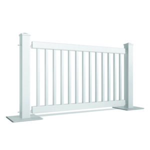 White Event Fence