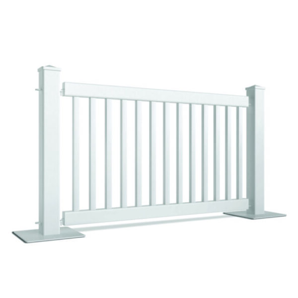White Event Fence