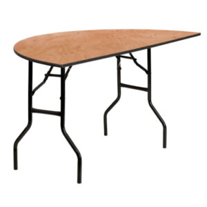 Half Moon Folding Table