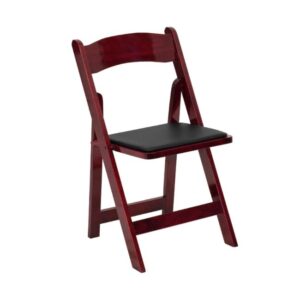Mahogany Wood Folding Chair