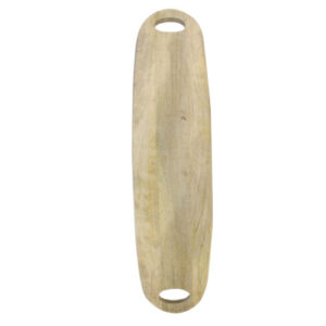 Mango Wood Oval Tray with Handles