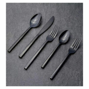 Matte Black Flatware