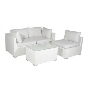 White Rattan Lounge Furniture