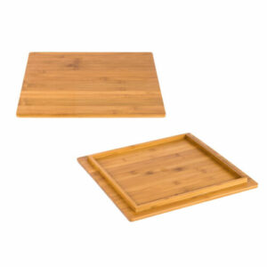 Reversible Square Bamboo Platter