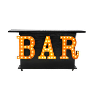 Vintage Marquee Bar