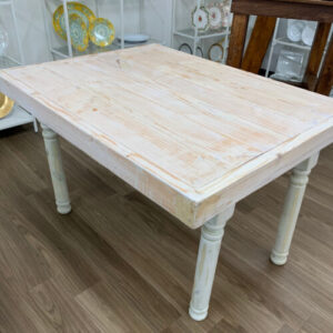 Whitewash Sweetheart Farm Table