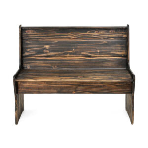 Wooden Love Seat