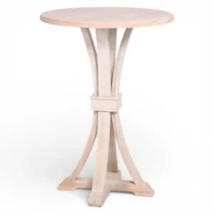 Sculpted Pedestal Cocktail Tables