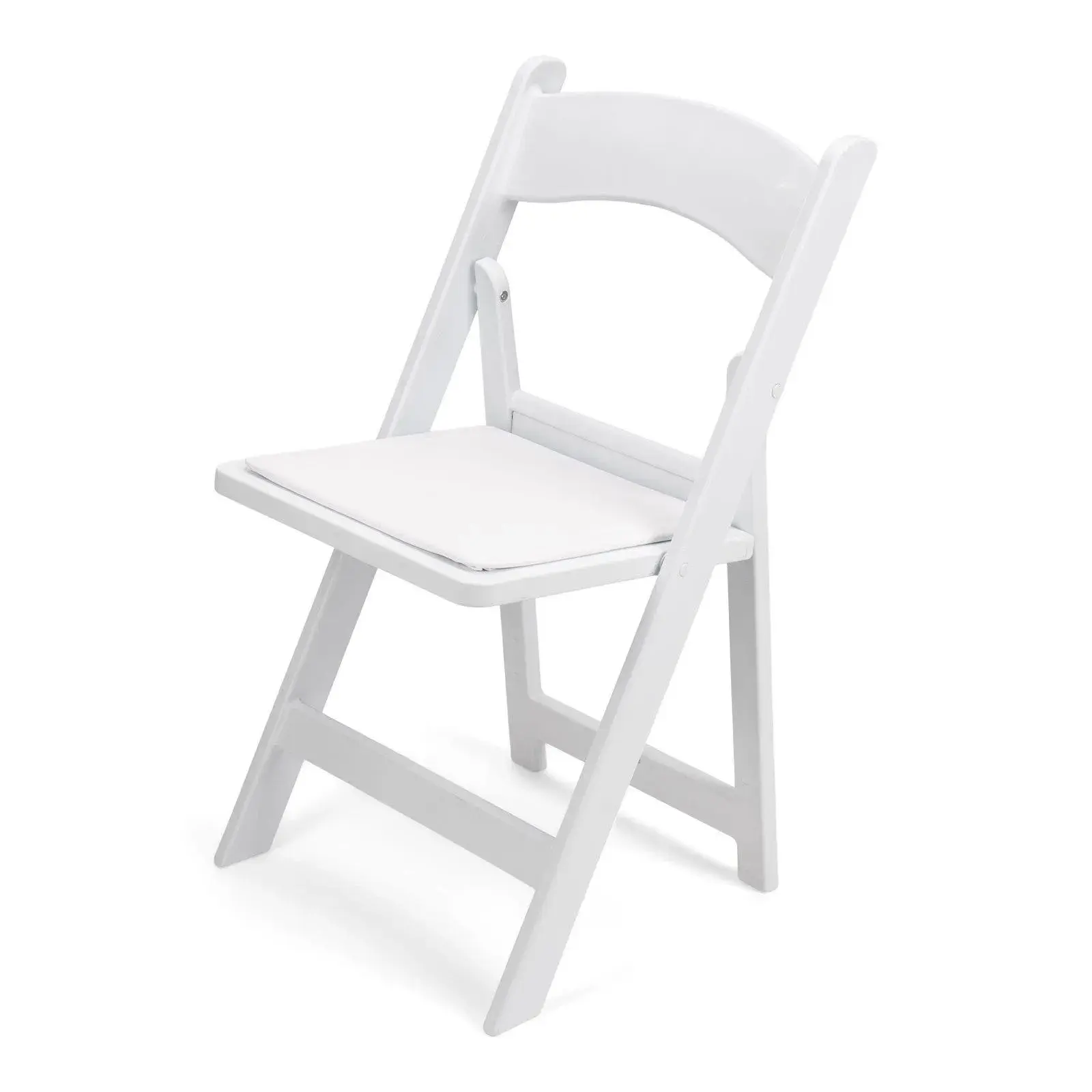 White Resin Folding Chairs