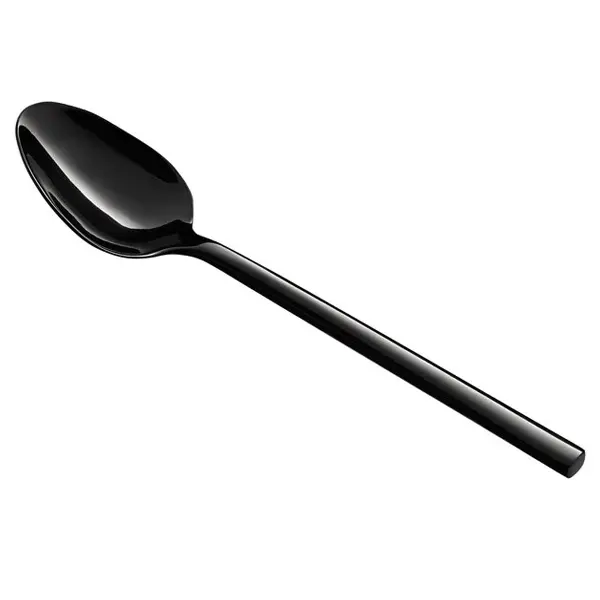 Black Steel Dinner / Dessert Spoon
