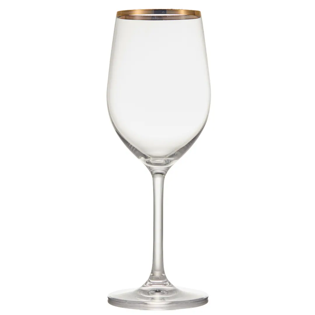 Classic Gold Wine Glasses