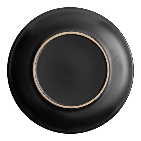 Noir Matte Coupe Plates