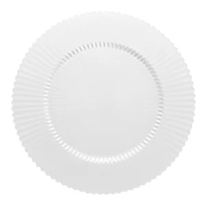 Archie Clear Charger Plates