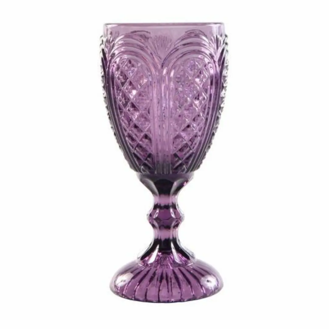 Carousel Amethyst Goblets