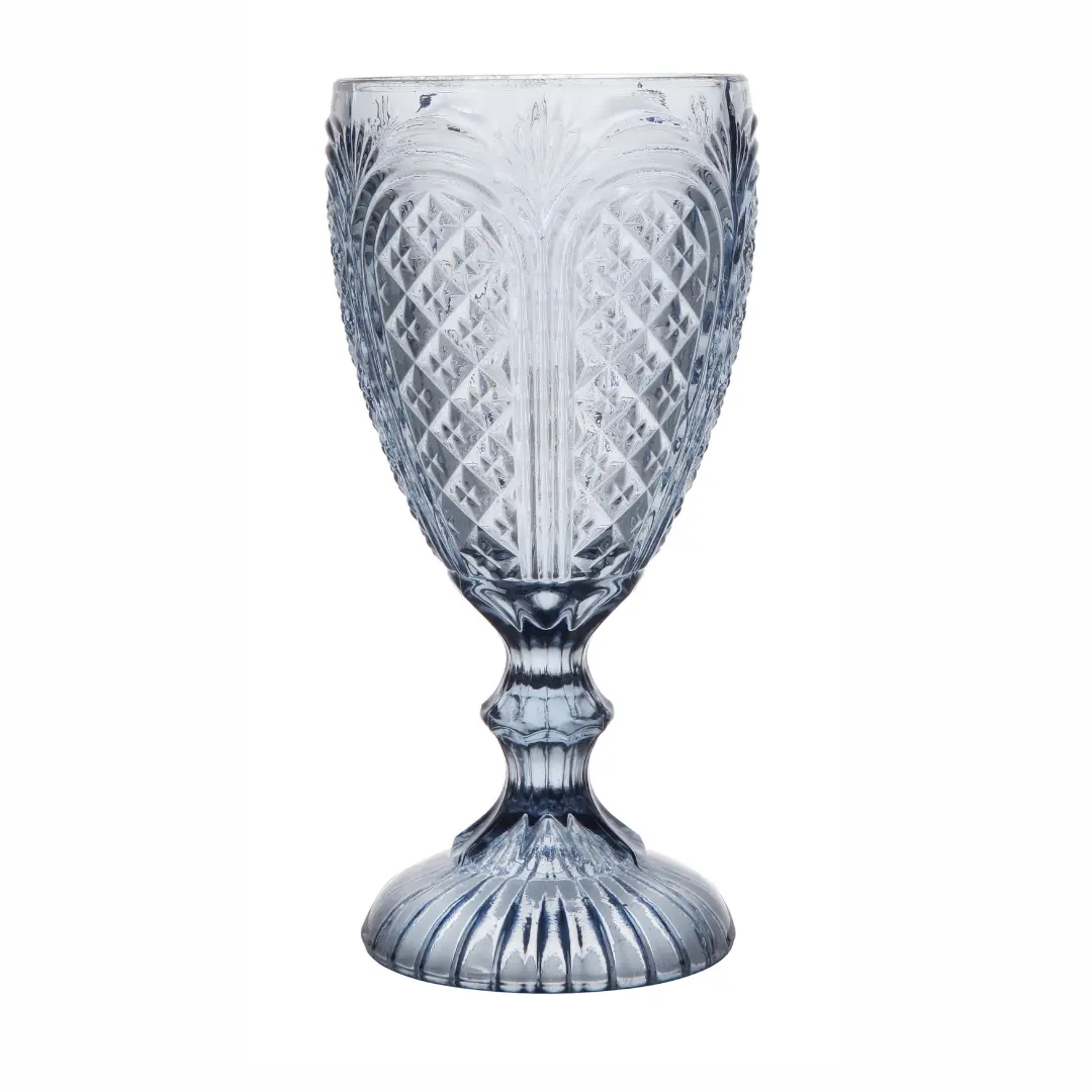 Carousel Blue Goblets