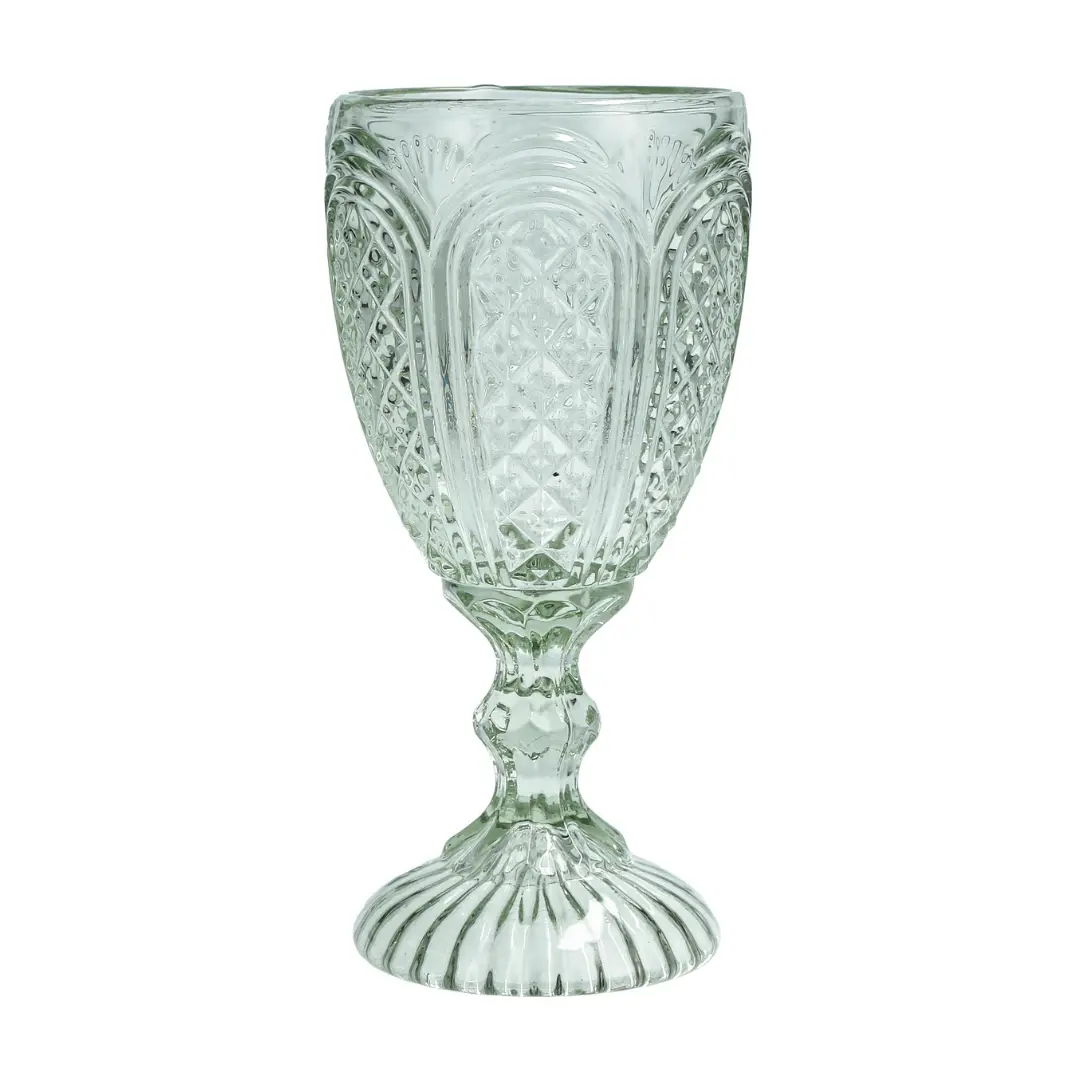 Carousel Sage Green Goblets