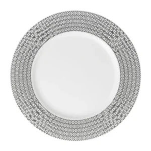 Ornament Black Charger Plates