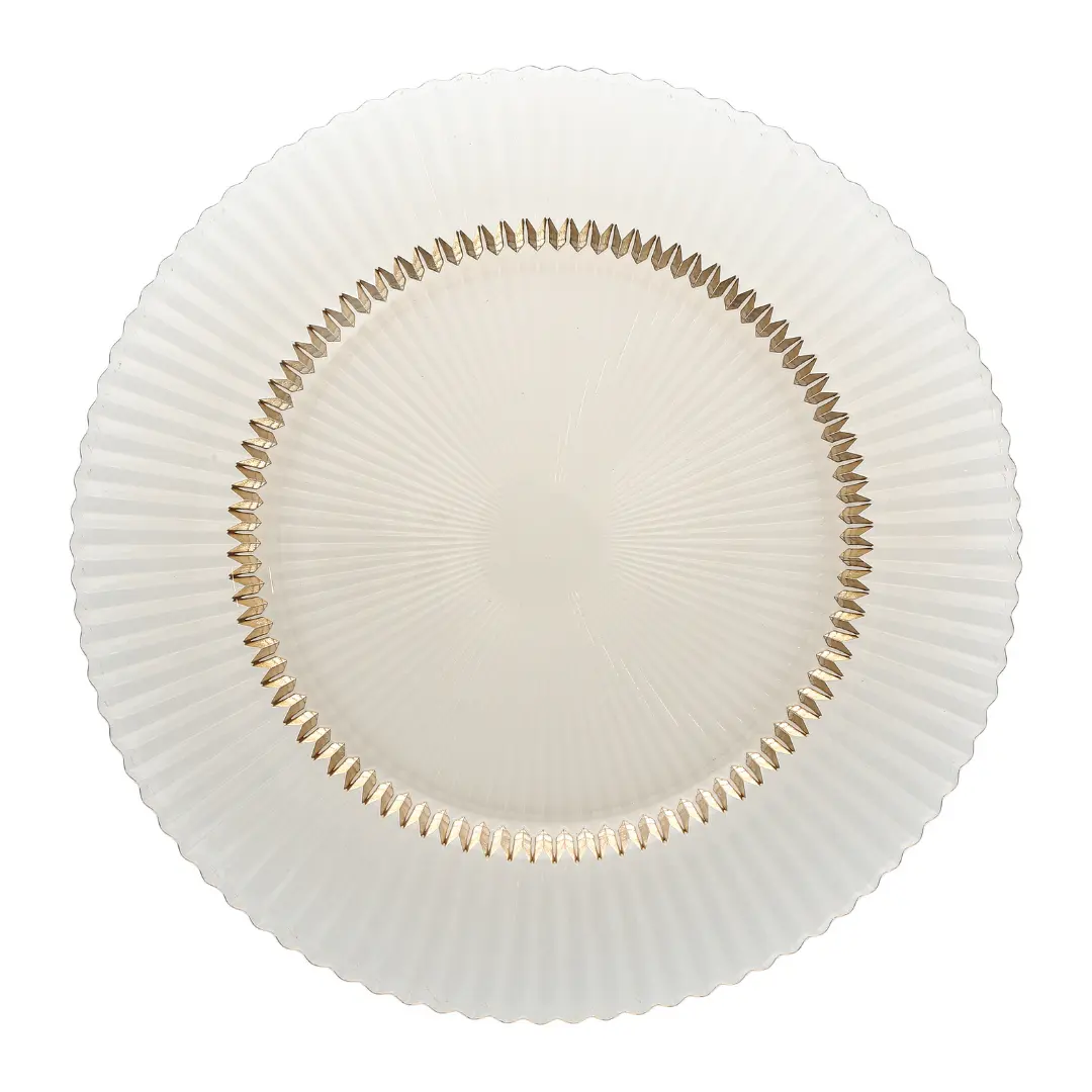 Archie Gingergold Charger Plates