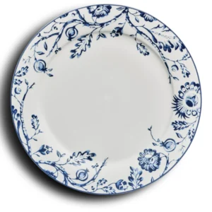 Blue Aviary Charger Plates
