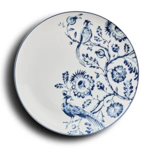 Blue Aviary Dinner Plates