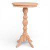Heritage Turned Pedestal Cocktail Farmhouse Table Rentals – Premier Party Rentals
