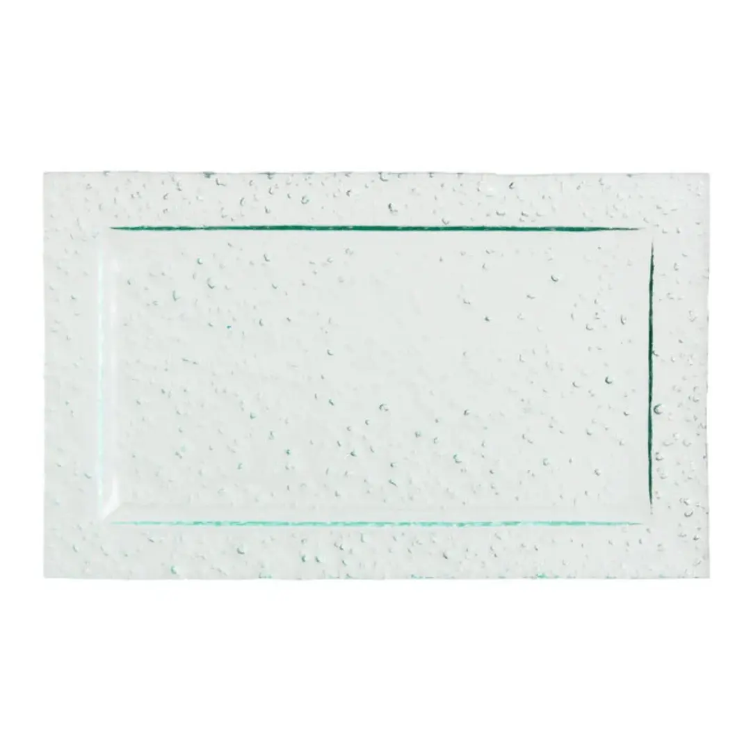 Aura Glass Textured Platters Aura Glass Textured Platters