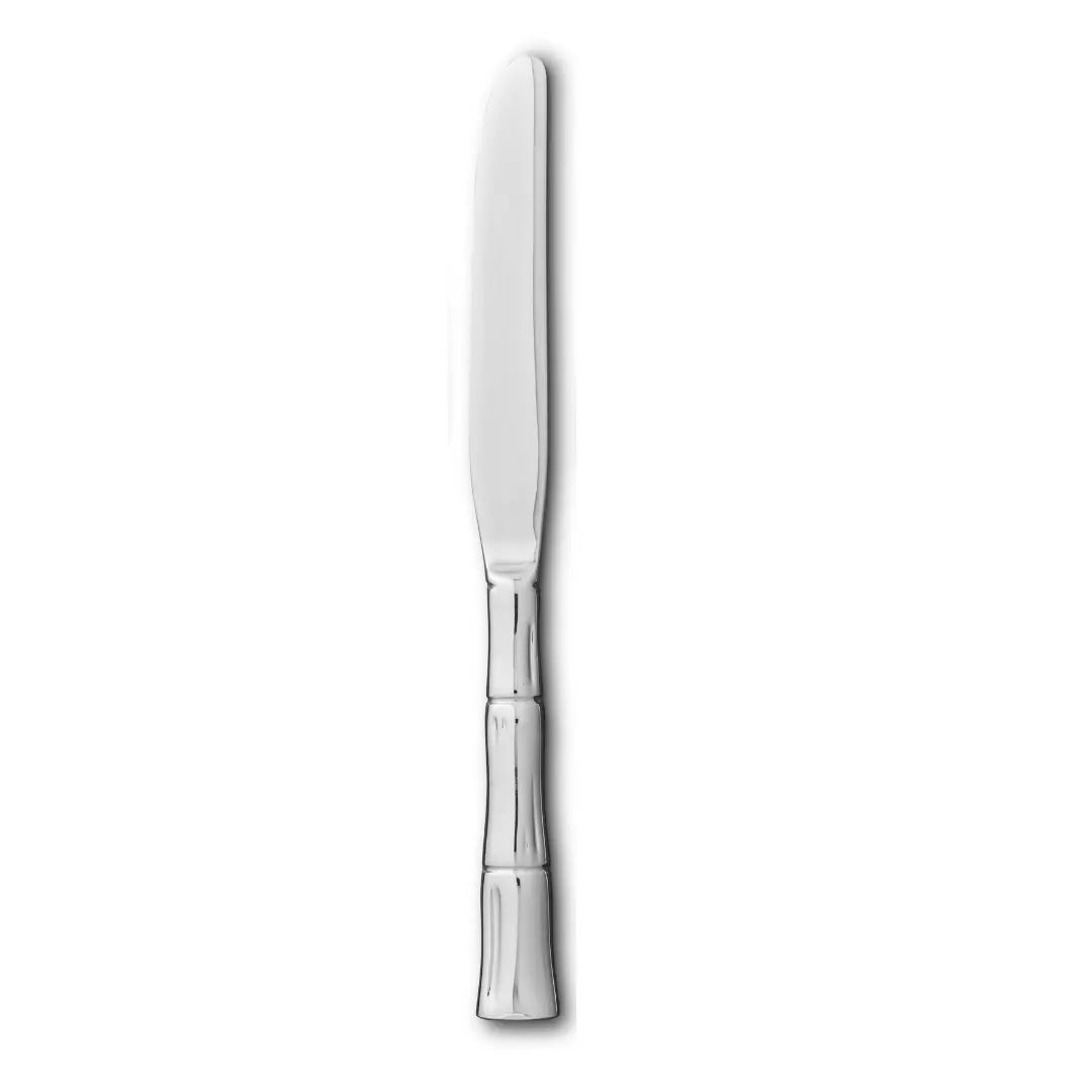 Bamboo Mirror Stainless Flatware Dinner Knives