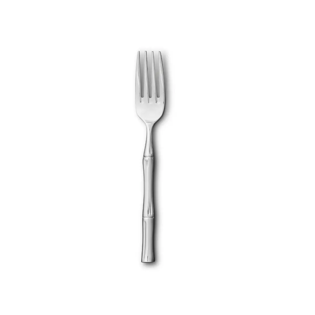 Bamboo Mirror Stainless Flatware Salad Forks