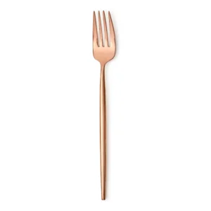 Copper Stainless Steel Flatware Dinner Forks