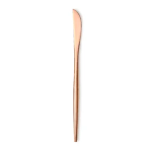 Copper Stainless Steel Flatware Dinner Knife